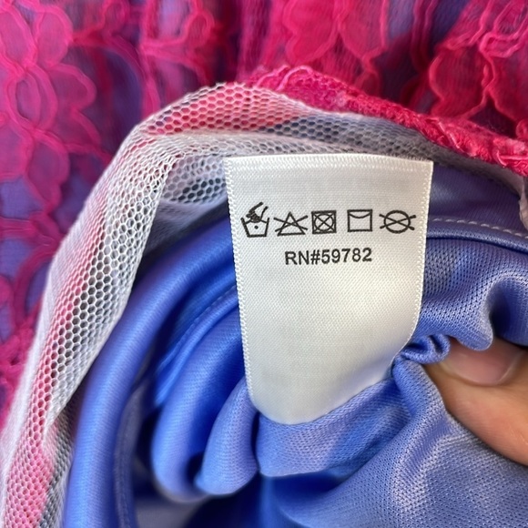 NWT. Adrianna Papell Hailey 4 Floral Lace Fit & Flare Dress. - Picture 10 of 13